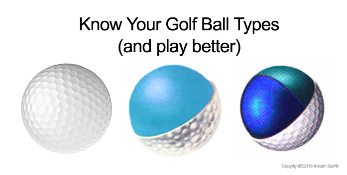 Golf Ball Types - Learn Here & Play Better!